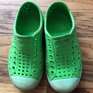 Glow in the dark native shoes